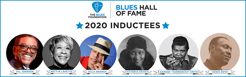 Blues Hall of Fame 2020 Inductees