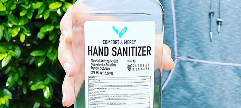 Cathead offers Hand Sanitizer