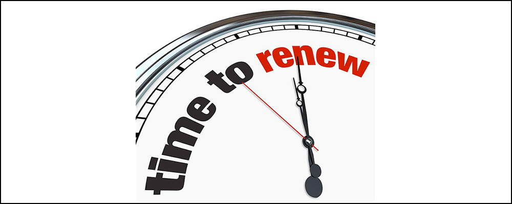 Time to Renew Your Membership