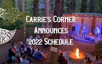 Carrie’s Corner 2022 Schedule