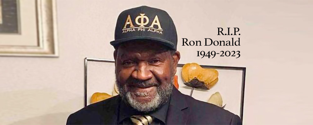 RIP Ron Donald, The Blues Doctor