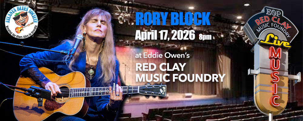 Rory Block coming to Red Clay April 17